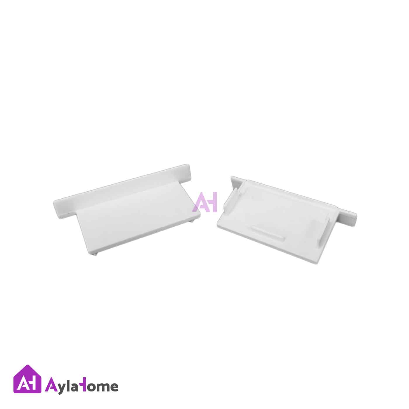 پروفیل نور خطی آلومینیومی 4/5 سانتی فنرخور کد L45W سفید (شاخه 3 متری)