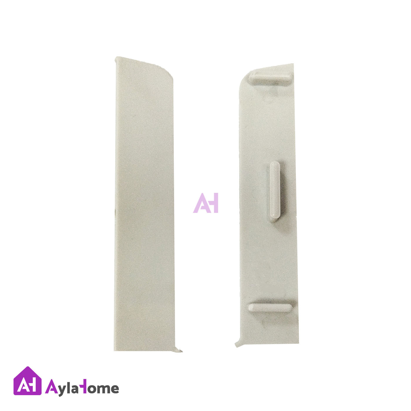 قرنیز آلومینیومی 8 سانتی با شیار LED کد LS8B مشکی (شاخه 3 متری)