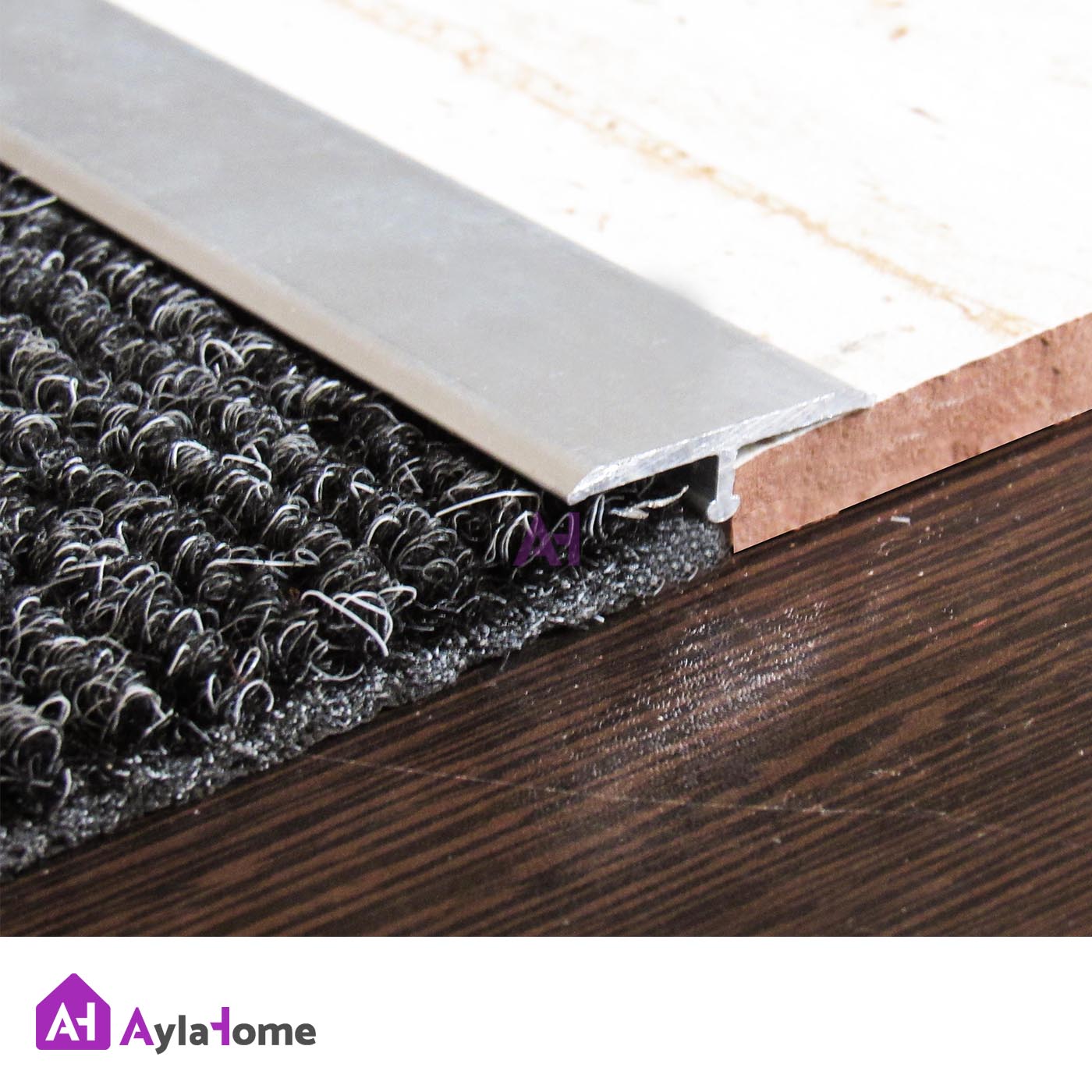 پروفیل آلومینیومی سپری 3 سانتی کد A21 نقره ای (شاخه 3 متری)