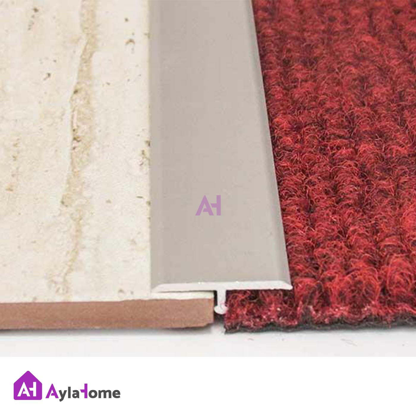 پروفیل آلومینیومی سپری 3 سانتی کد A21 نقره ای (شاخه 3 متری)