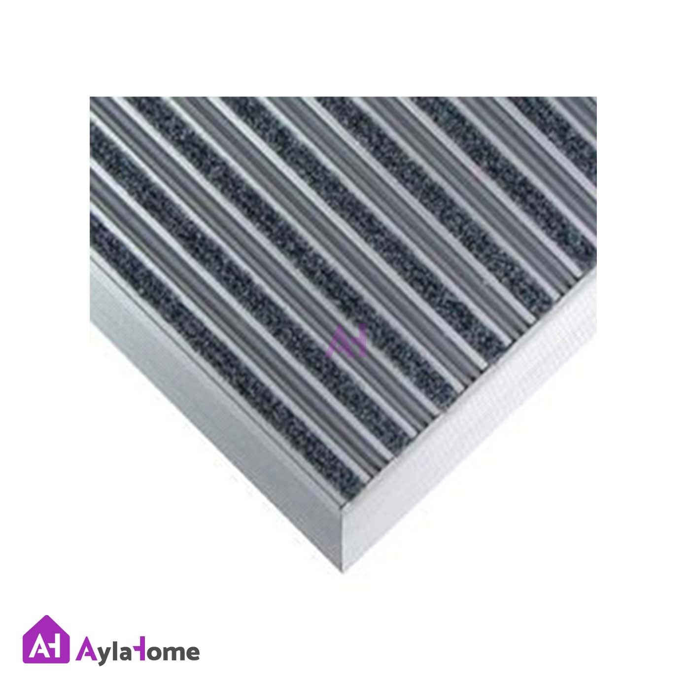 پادری آلومینیومی یک سانتی کد D150 با رویه PVC و موکت
