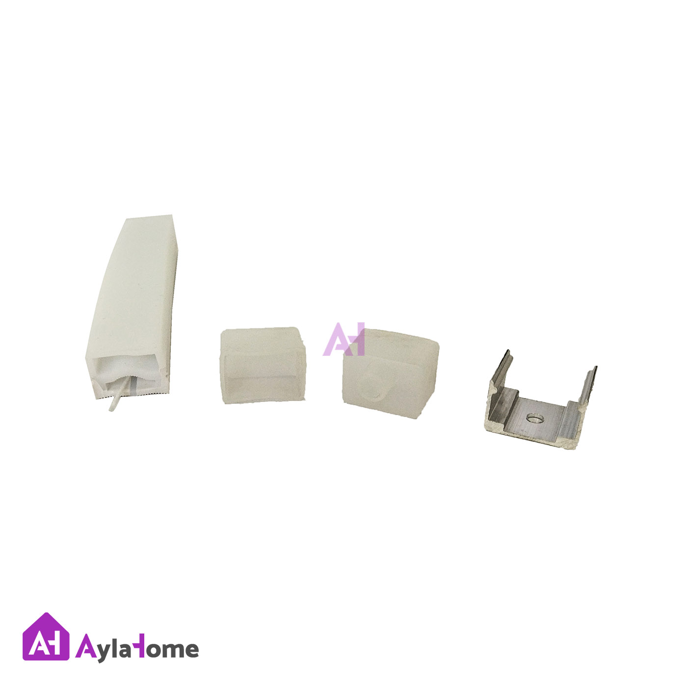پروفیل نور خطی سیلیکونی عرض 20 کد LC1420 (شاخه 5 متری)