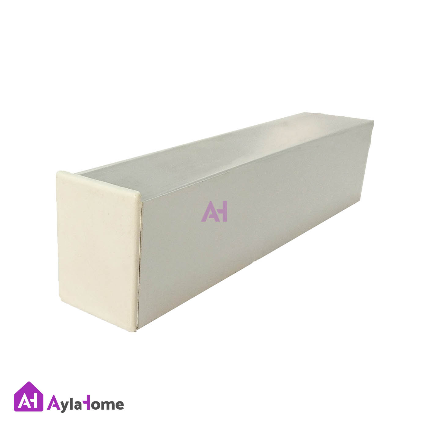 پروفیل نور خطی آلومینیومی 3 سانتی بدون لبه کد L34W سفید (شاخه 3 متری)