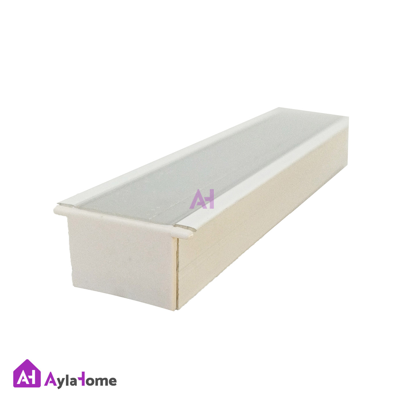 پروفیل نور خطی آلومینیومی 3 سانتی لبه دار کد L30W سفید (شاخه 3 متری)