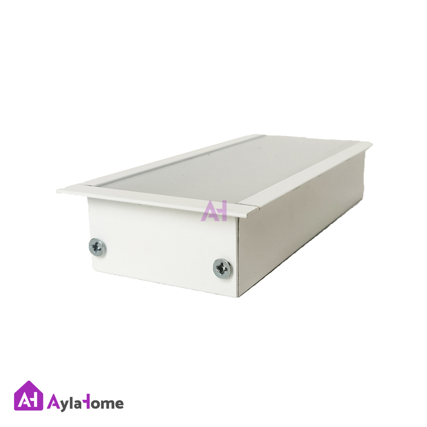 پروفیل نور خطی آلومینیومی 5 سانتی لبه دار کد L51W سفید (شاخه 3 متری)