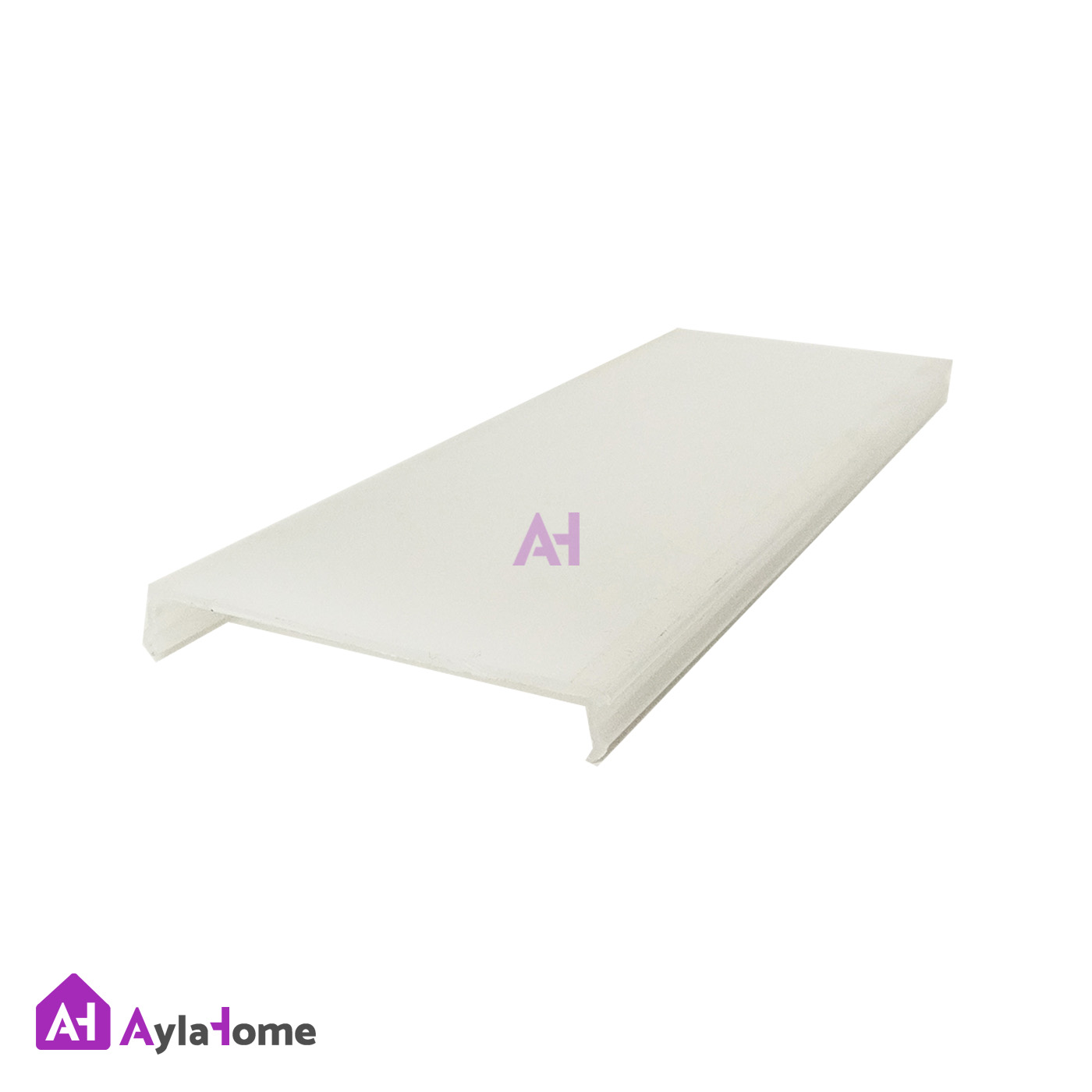 پروفیل نور خطی آلومینیومی 5 سانتی لبه دار کد L51B مشکی (شاخه 3 متری)