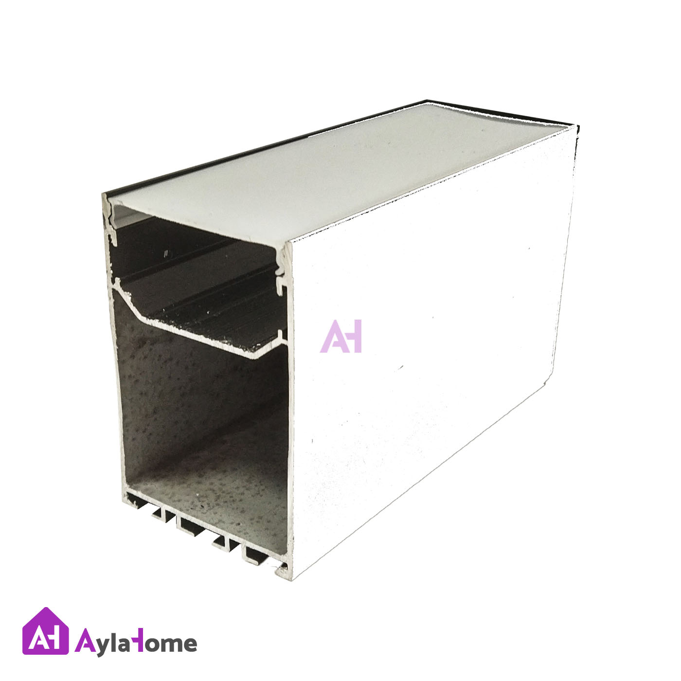 پروفیل نور خطی آلومینیومی 60 × 90 کد L69W سفید (شاخه 3 متری)