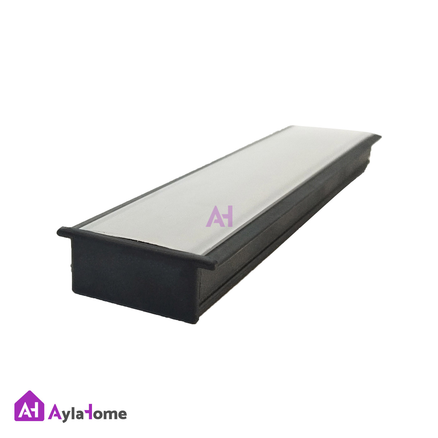 پروفیل نور خطی آلومینیومی 3 سانتی کنافی کد LK3B مشکی (شاخه 3 متری)