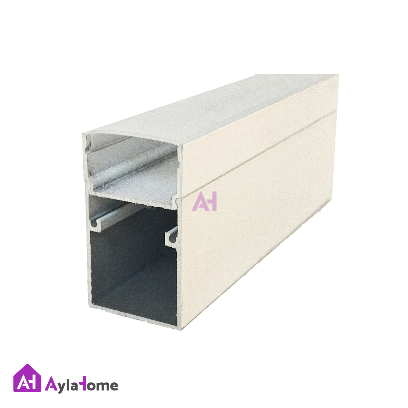 پروفیل نور خطی آلومینیومی دو تکه کد L35W سفید (شاخه 3 متری)