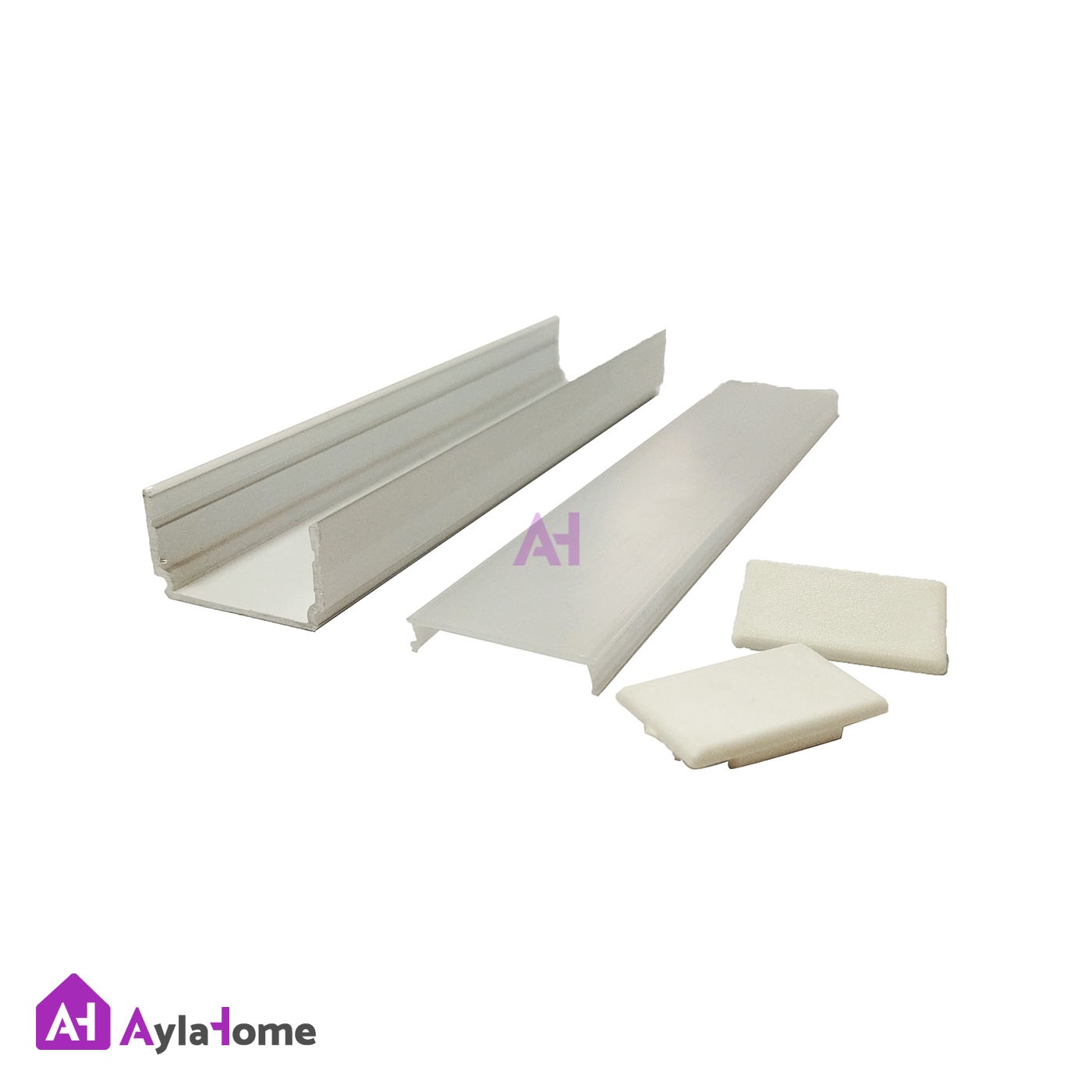 پروفیل نور خطی آلومینیومی 3 سانتی روکار کد L35-1W سفید (شاخه 3 متری)
