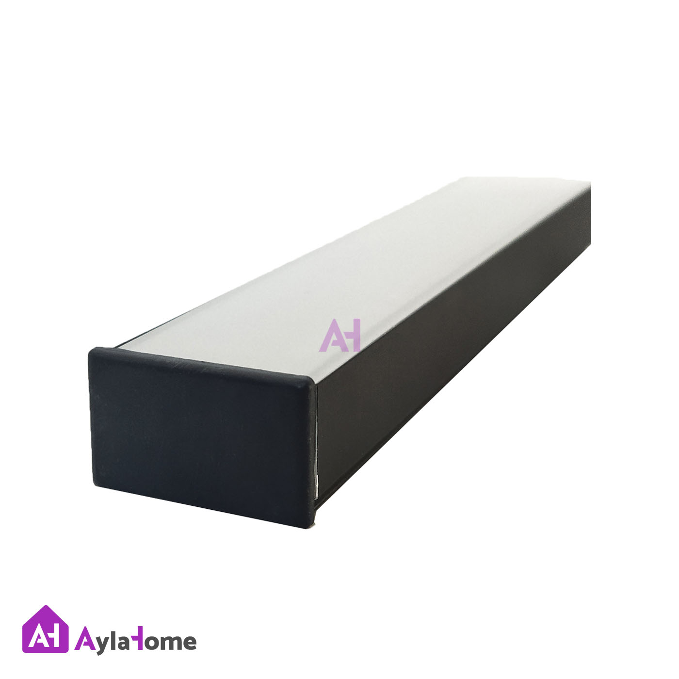 پروفیل نور خطی آلومینیومی 3 سانتی روکار کد L35-1B مشکی (شاخه 3 متری)