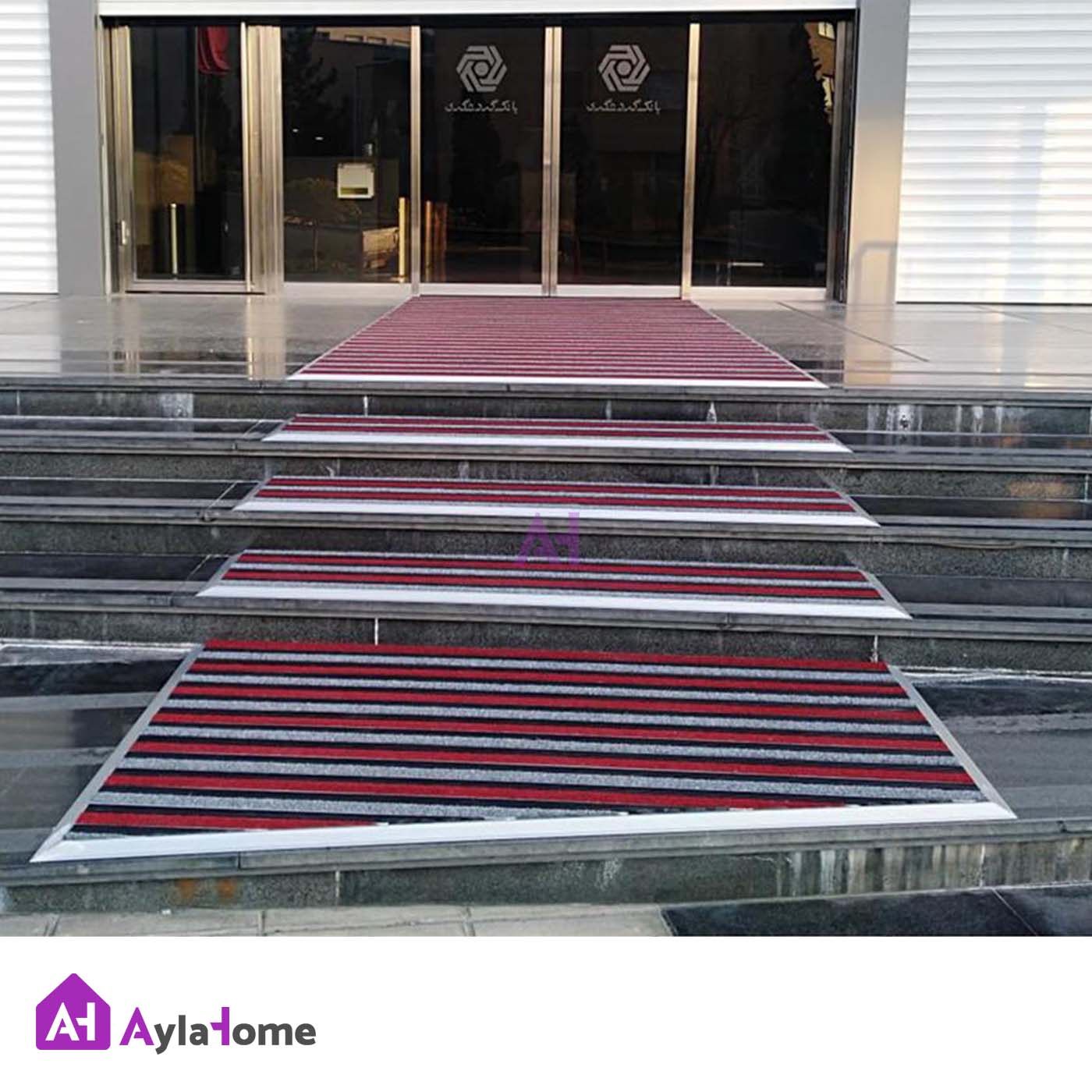 پادری آلومینیومی 1/8 سانتی کد D145 با رویه PVC و موکت