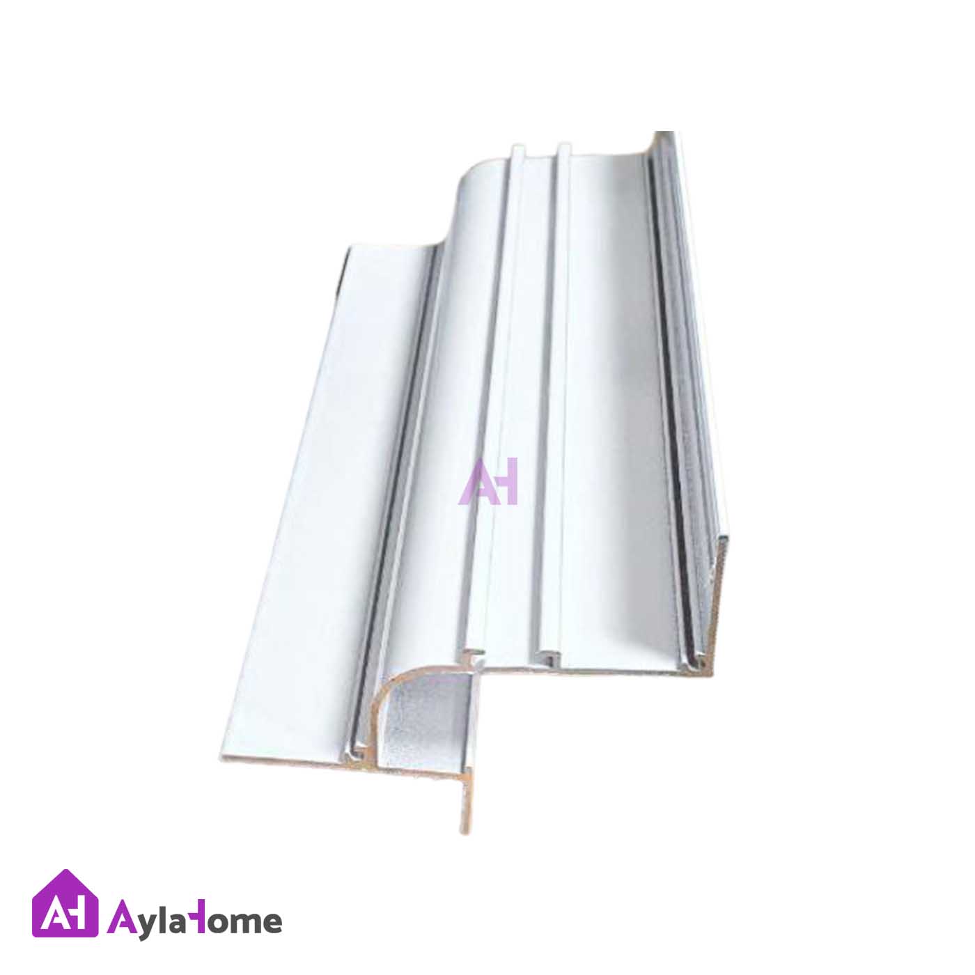 پروفیل نور خطی آلومینیومی مخفی کنج کناف قوس دار کد LK7W سفید (شاخه 3 متری)